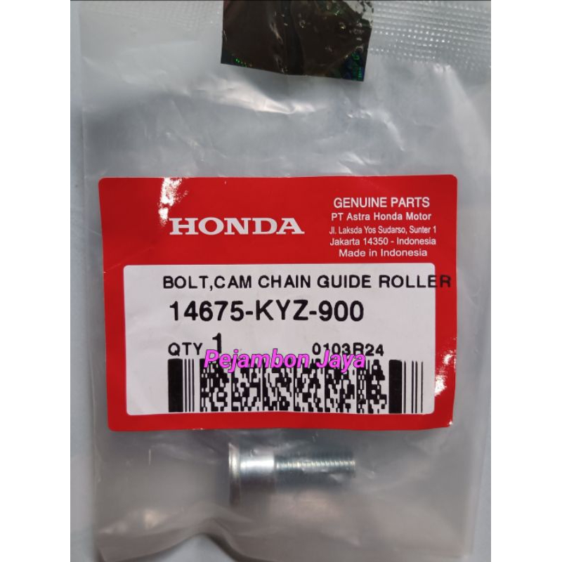 14675KYZ900 BOLT CAM CHAIN GUIDE ROLLER