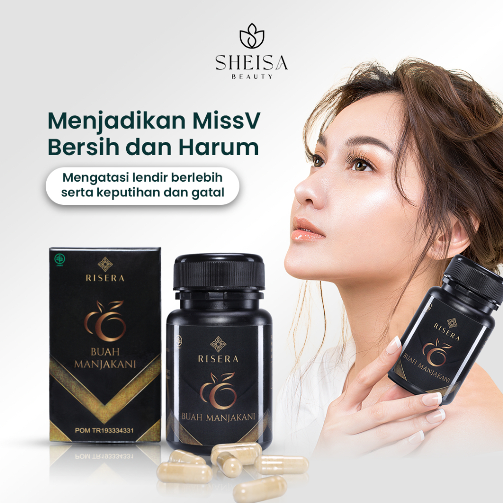 SHEISA BEAUTY Manjakani Perawatan Kewanitaan & Keputihan | Miss V | 30 & 60 Kapsul BPOM | By Risera