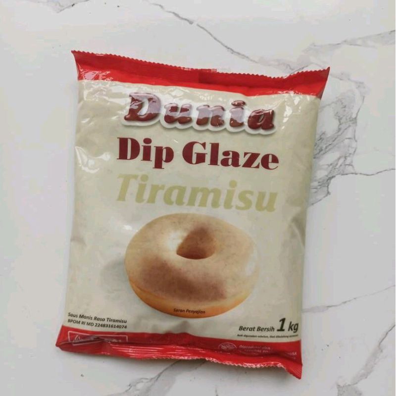 

Glaze Dunia Dip Glaze Tiramisu Pouch 1 Kg