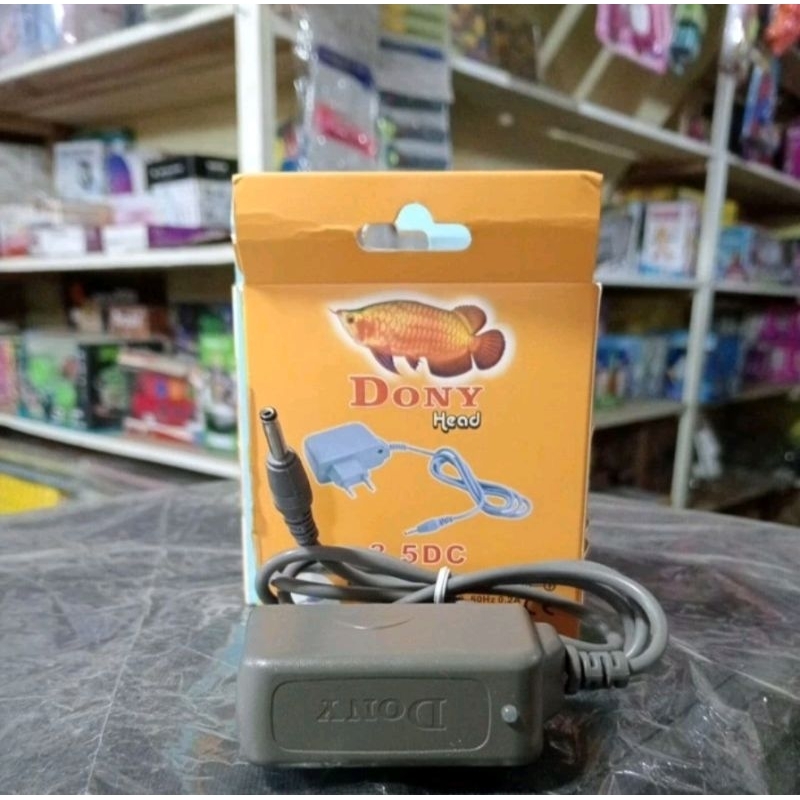 charger/Cas Senter Kepala DONY Jack kecil atau Besar ORIGINAL