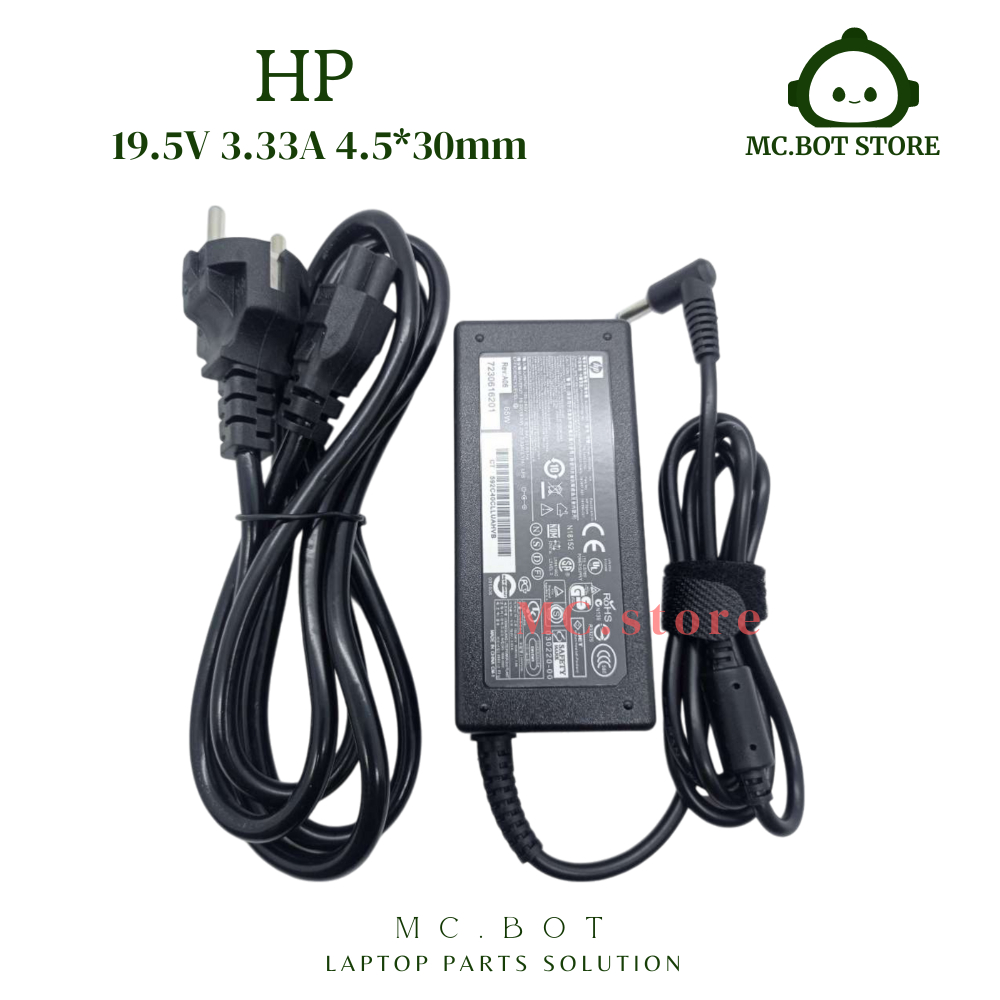 Adaptor Charger Laptop Hp 245 G9 245 G8 240 G8 240 G9 19.5V 3.33A