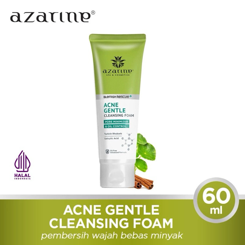 sabun muka azarin acne facial wash