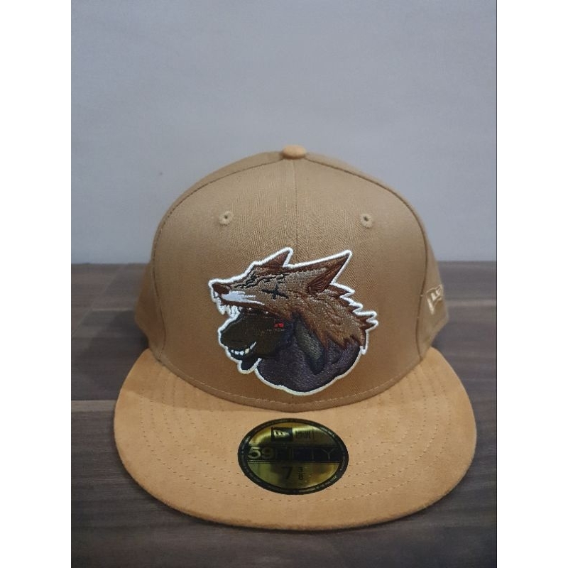 Topi Justfitteds False Flag Black Sheep 59Fifty New Era Cap Peanut Canvas Size 7 3/8