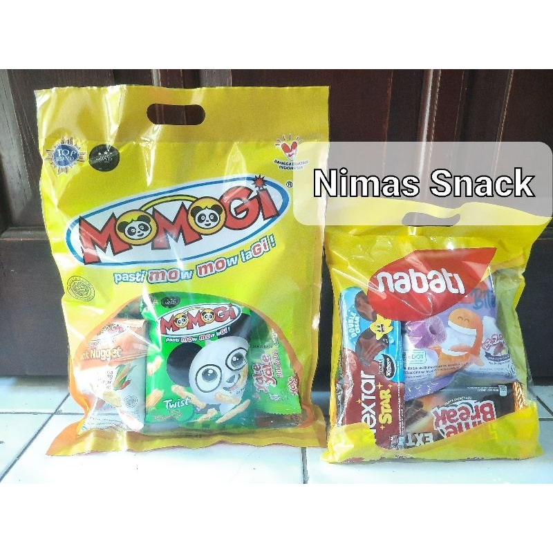 READY SIAP KIRIM  Paket Snack Momogi / Paket Ulang Tahun Gery