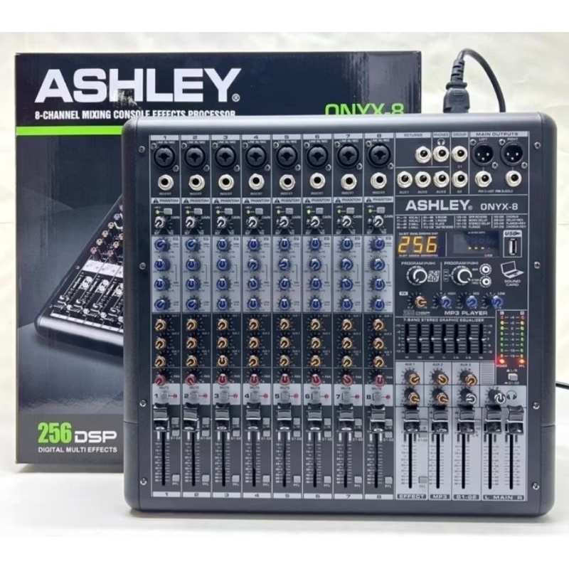 mixer ashley onyx8 ORYGINAL 8 channel ASHLEY ONYX 8