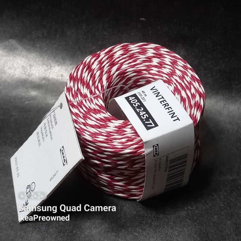 

Ikea Tali Hiasan Pita Kado Jute String Hemp String Tali Rami 40m