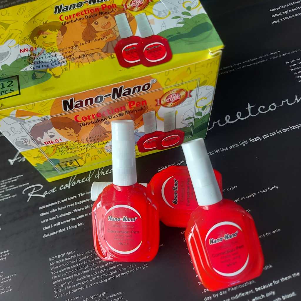 

TIPE X NANO-NANO | TIPE X CAIR | CORRECTION NANO-NANO | TIPE X MURAH | LESTARI STATIONERY