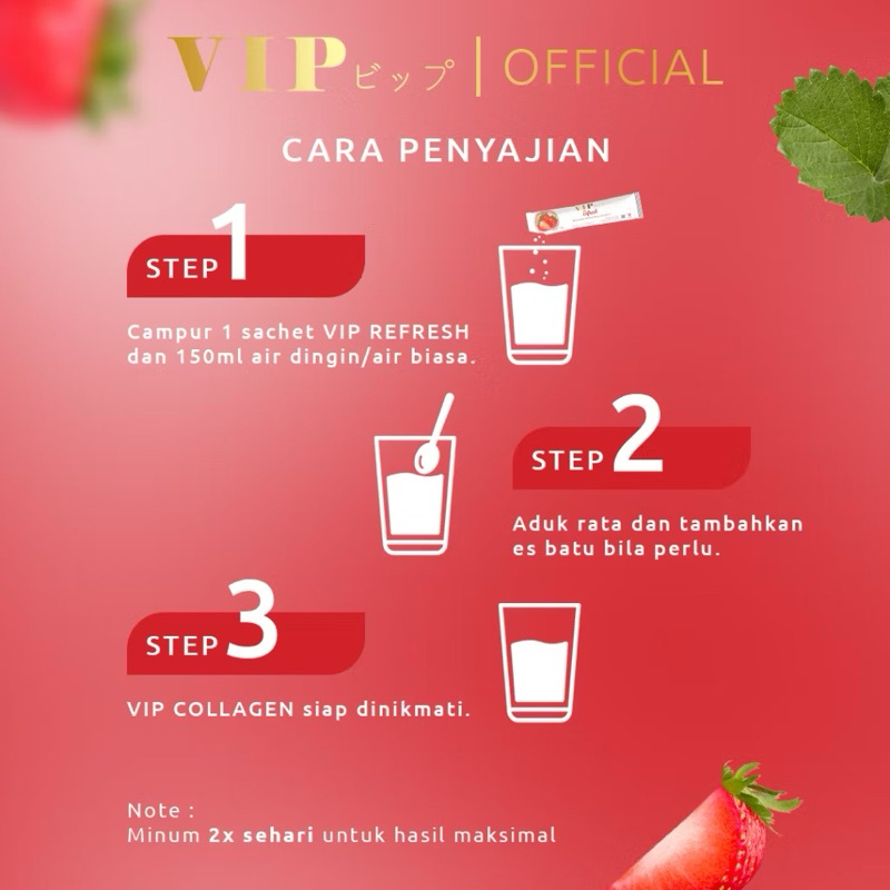 

XMASTER [FREE GOLD!] 1 BOX VIP COLLAGEN - VIP PLUS 40+ COLAGEN DRINK MINUMAN KECANTIKAN KOLAGEN