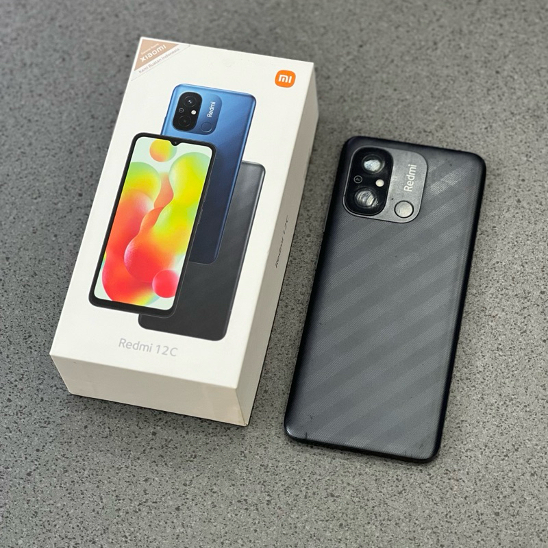 Redmi 12C 4/128 GB Fullset Second