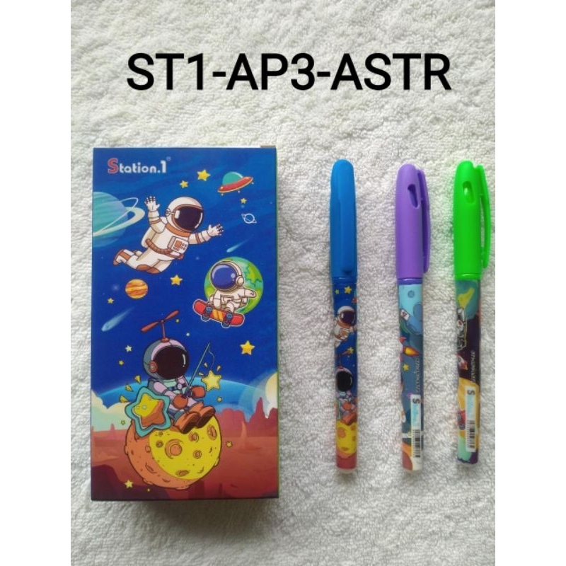 

Grosir 1Lsn Station1 Pen Gel Lucu // pen Gel Doraemon // Pen Gel Astronot // Pen Gel murah