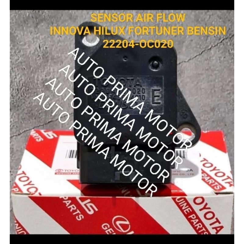 SENSOR AIR FLOW MAF INNOVA HILUX FORTUNER BENSIN 22204-OC020 ORI