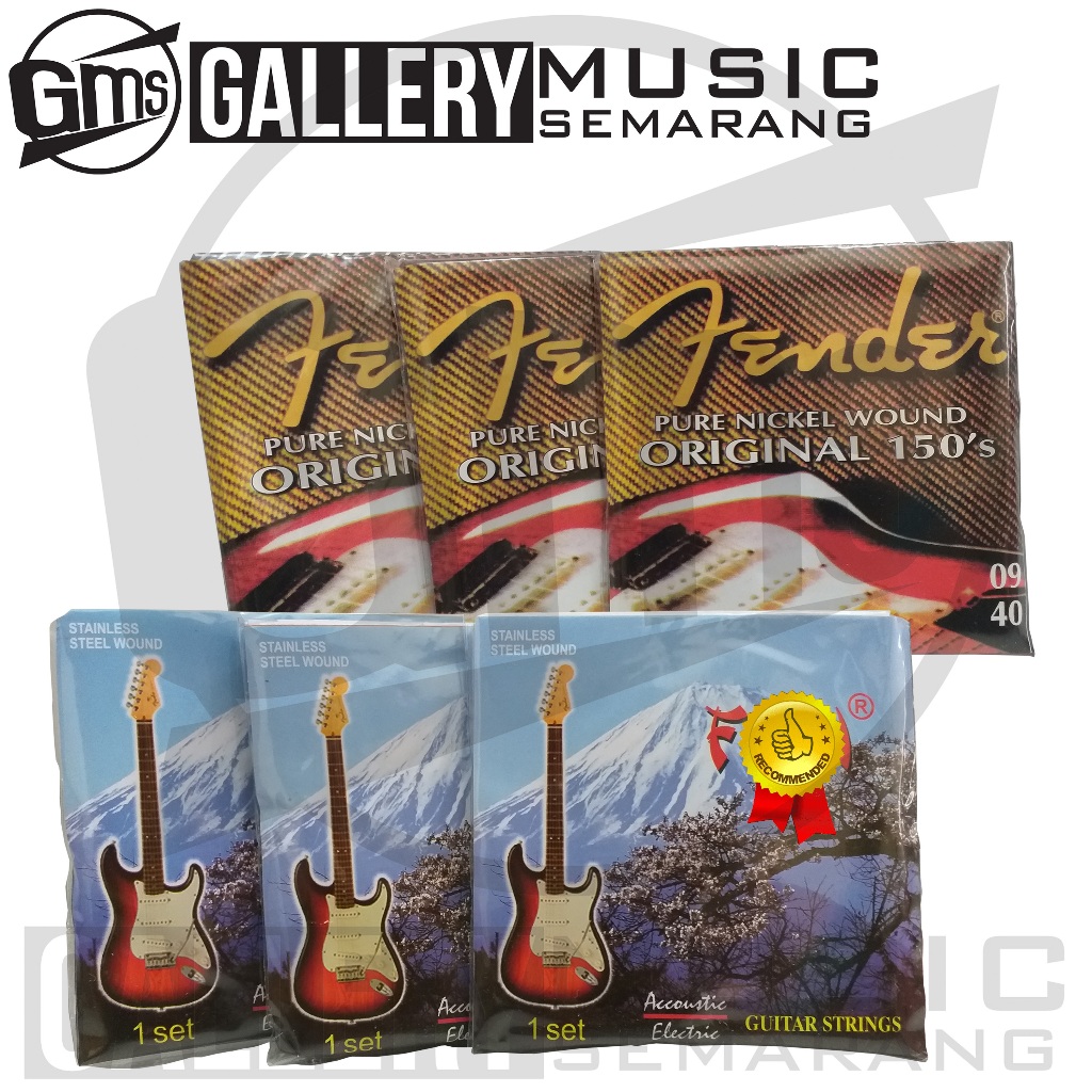 Senar Gitar Akustik dan Akustik Elektrik Termurah