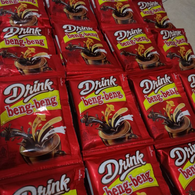 

Beng Beng Drink Minuman Cokelat Sachet Renceng Kartonan Exp Aman