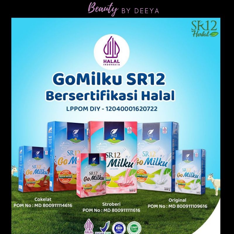 

GoMilku SR12 Susu Kambing Etawa Premium BPOM 600gr