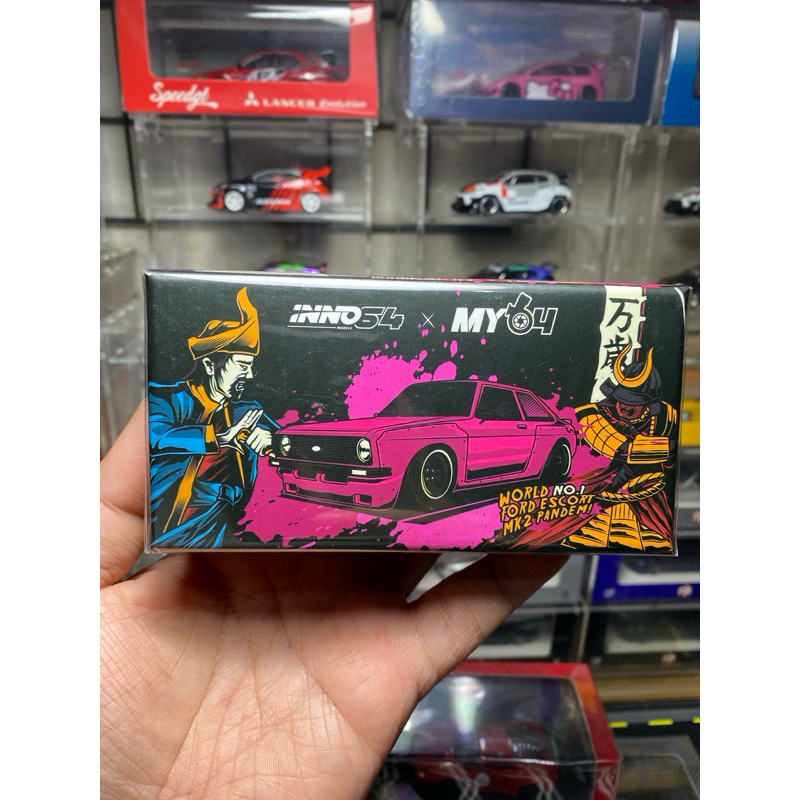 Inno64 x My64 FORD ESCORT MK2 PANDEM “EMOTION” RETRO HAVOC RESIN