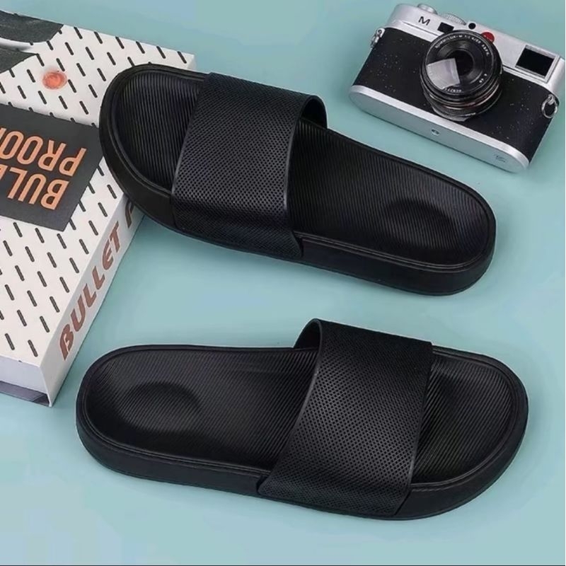 MJC INDONESIA Sandal Slide TRENDY Ori Lokal High Quality Karet Pria Wanita Sandal Slop Pria Sandal K