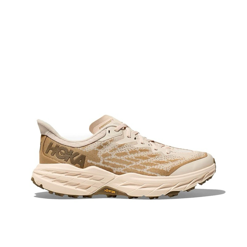 Sepatu Sneakers HOKA SPEEDGOAT 5 men running shoes Vanila/Wheat