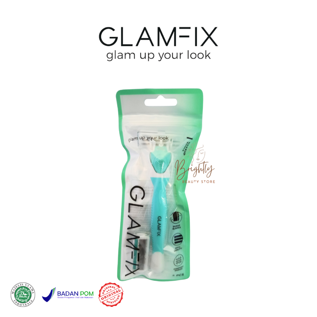 GlamFix Fresh Hair Removal Razor - Alat Cukur ISI 2