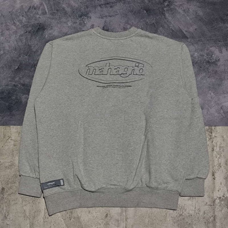 Sweater crewneck mahagrid abu