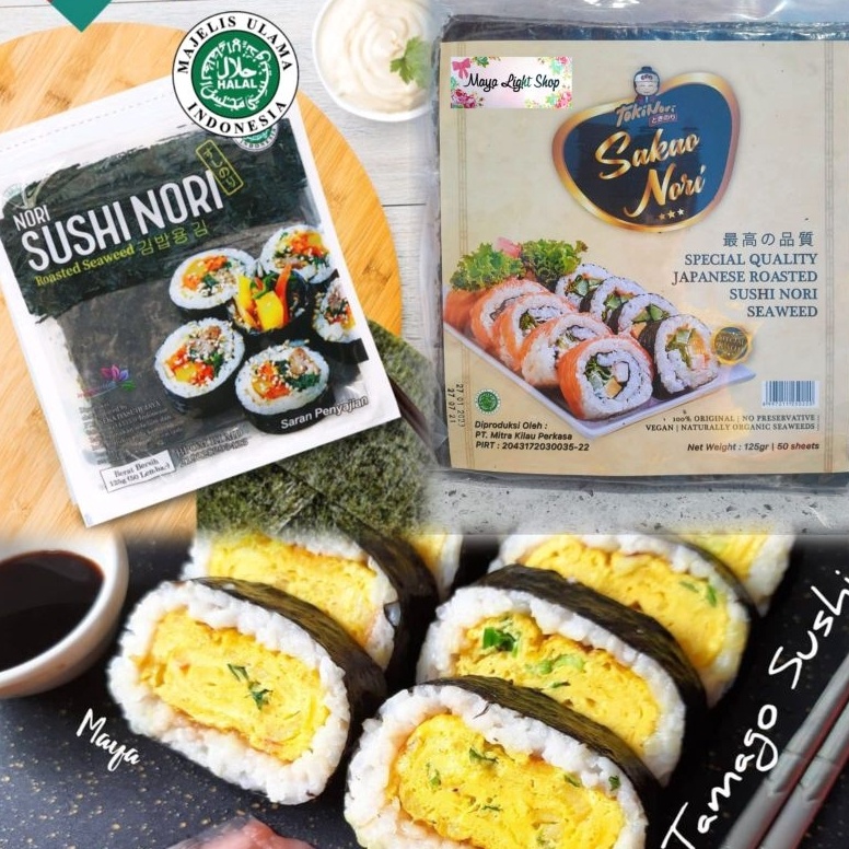 

Paling Laku nori sushi rumput laut 5 lembar sakao nori sushi nori java halal kulit sushi nori rumput laut seaweed rumput laut halal