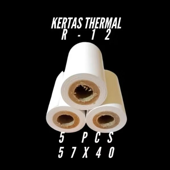 

KERTAS THERMAL EDC BLUETOOTH 57X40 MM PAKET 5 PCS