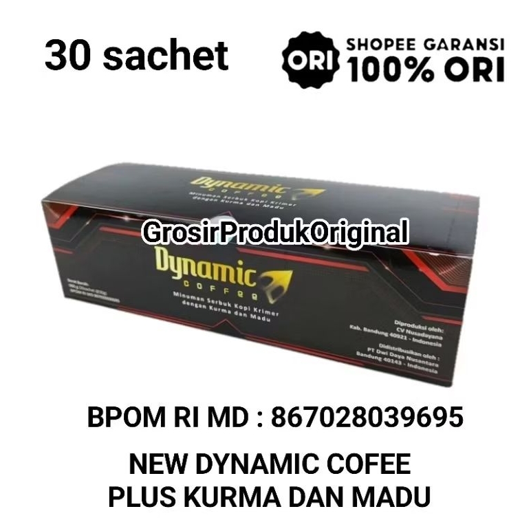 

Kopi Dynamic Original 30 sachet
