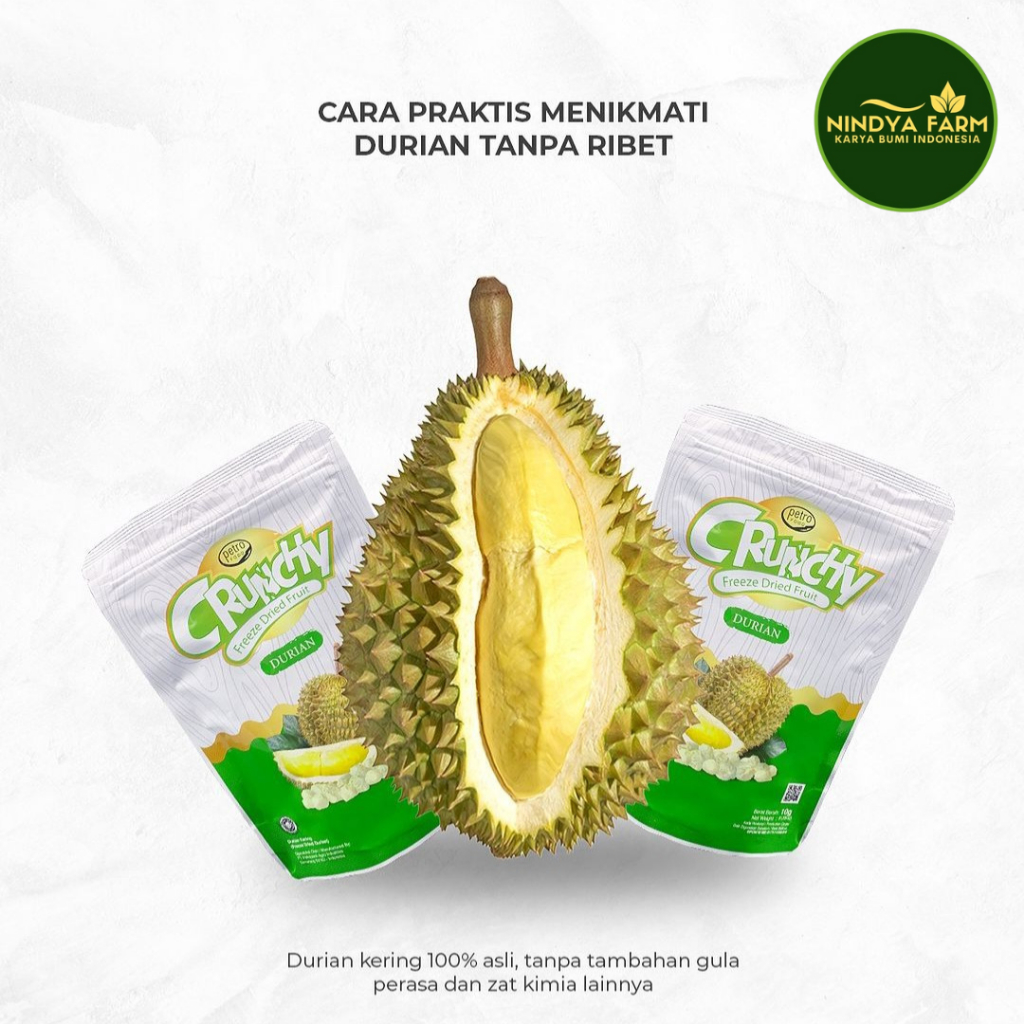 

Crunchy Freeze Dried Fruit Durian