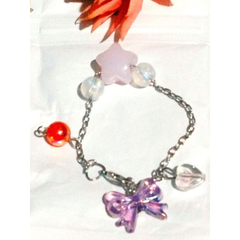 Gelang manik manik anak, gelang manik manik rantai.