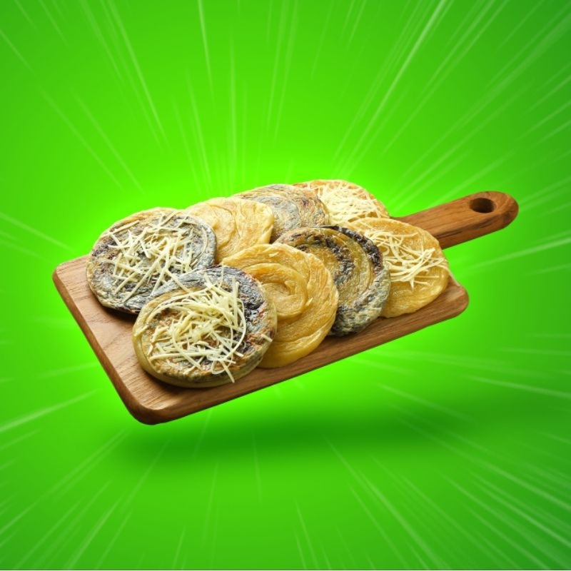 ROTI MARYAM CANAI DZAKIYA FOOD FROZEN ORIGINAL/COKLAT/KEJU/COKLAT KEJU
