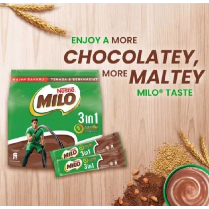 

Milo 3 in 1 rasa coklat {eceran}