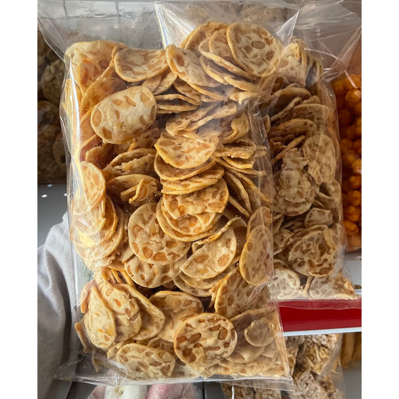 

(250 GRAM) KERIPIK TEMPE SAGU ORIGINAL