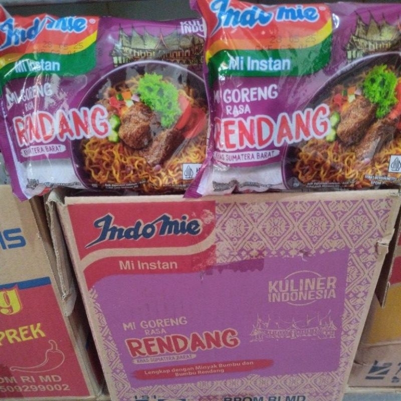 

indomie mi instan mi goreng rasa rendang 91gr