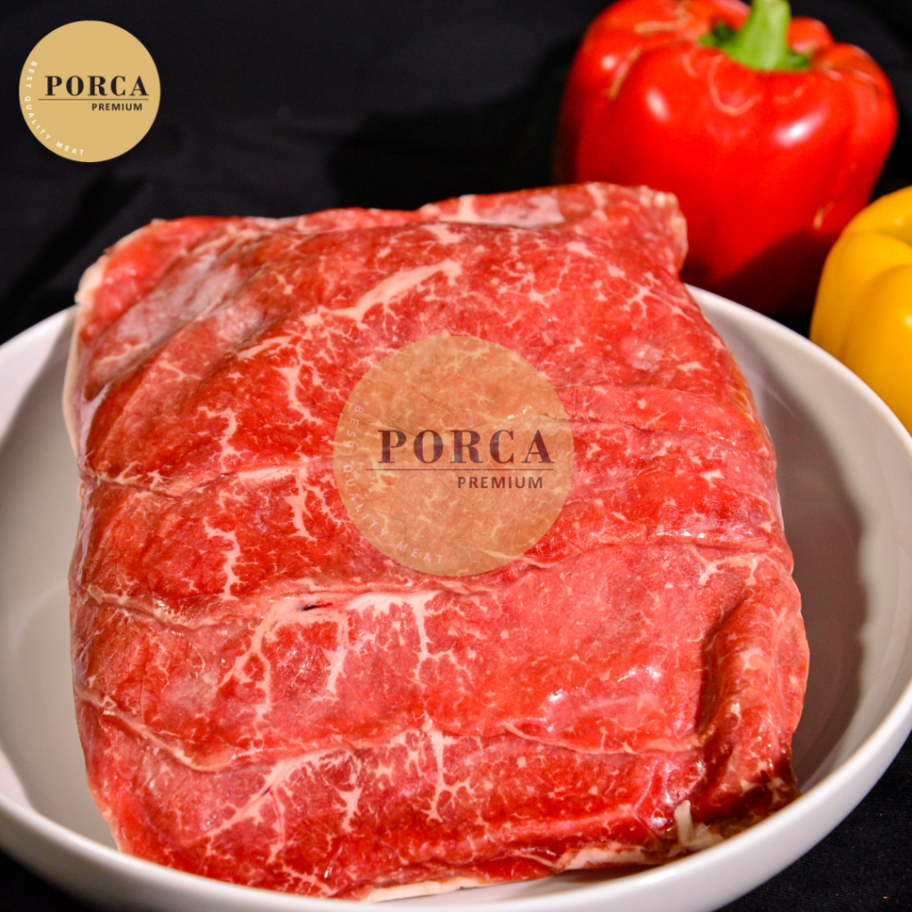 

Daging sapi slice shabu premium Import USA 500 gram PORCA