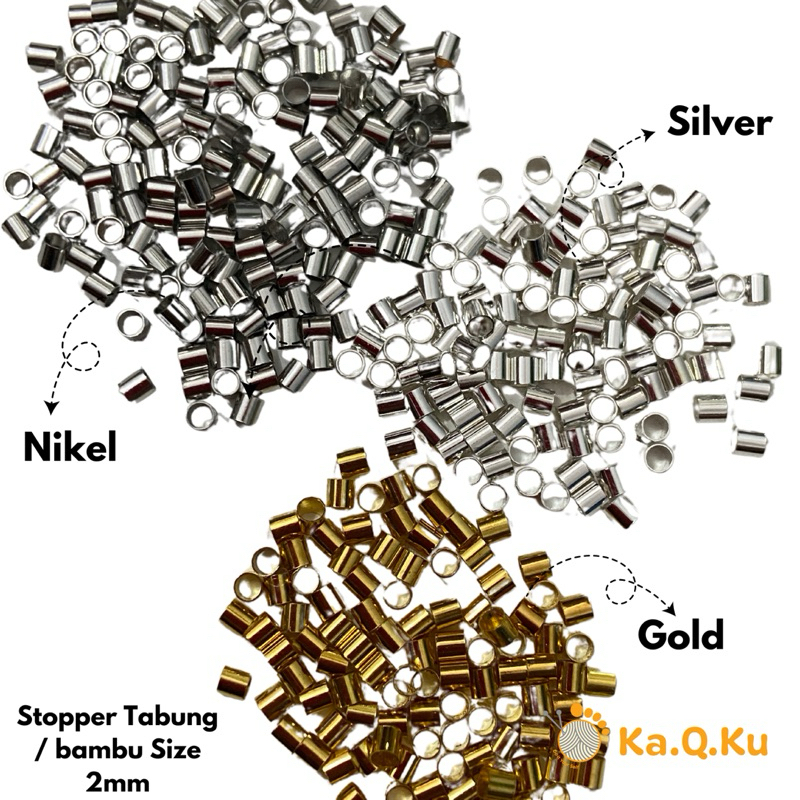 STOPPER BAMBU / STOPPER GELANG BAHAN CRAFT KERAJINAN TANGAN