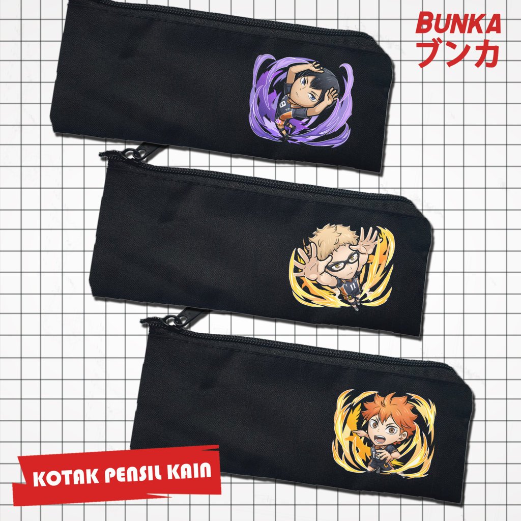 

Pouch Tempat Pensil Anime Haikyuu Karasuno Murah Bahan Souvenir Pernikahan Bisa Bayar Ditempat cod Gift Anniversary Couple Hampers Kado