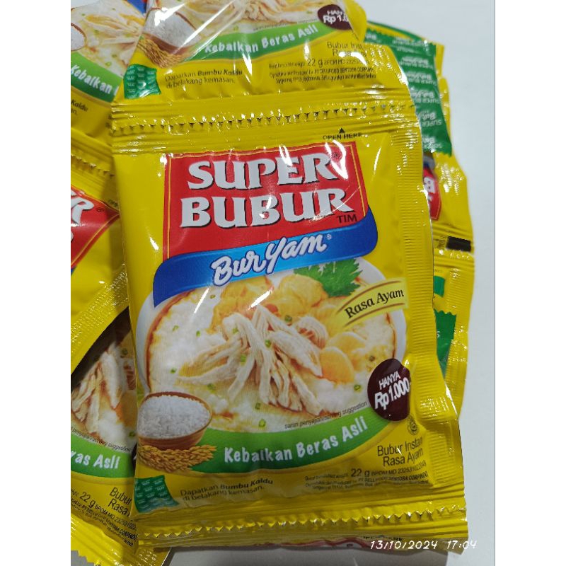 

Super Bubur Instan 10 sachet