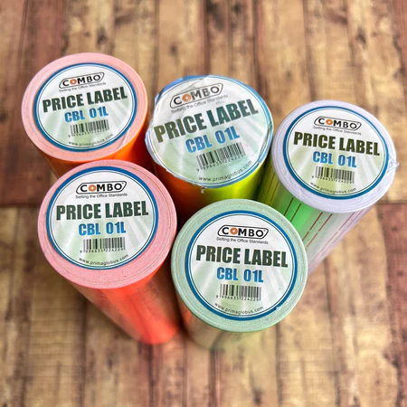 

ISI LABEL HARGA ALAT PRICE LABELLER REFILL REFIL 2 BARIS WARNA - WARNI