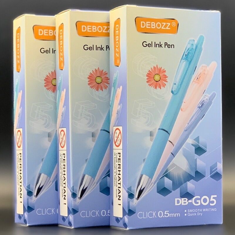 

Gel Pen - Pulpen Debozz DB-G05 Harga Per Pcs - Harga Satuan