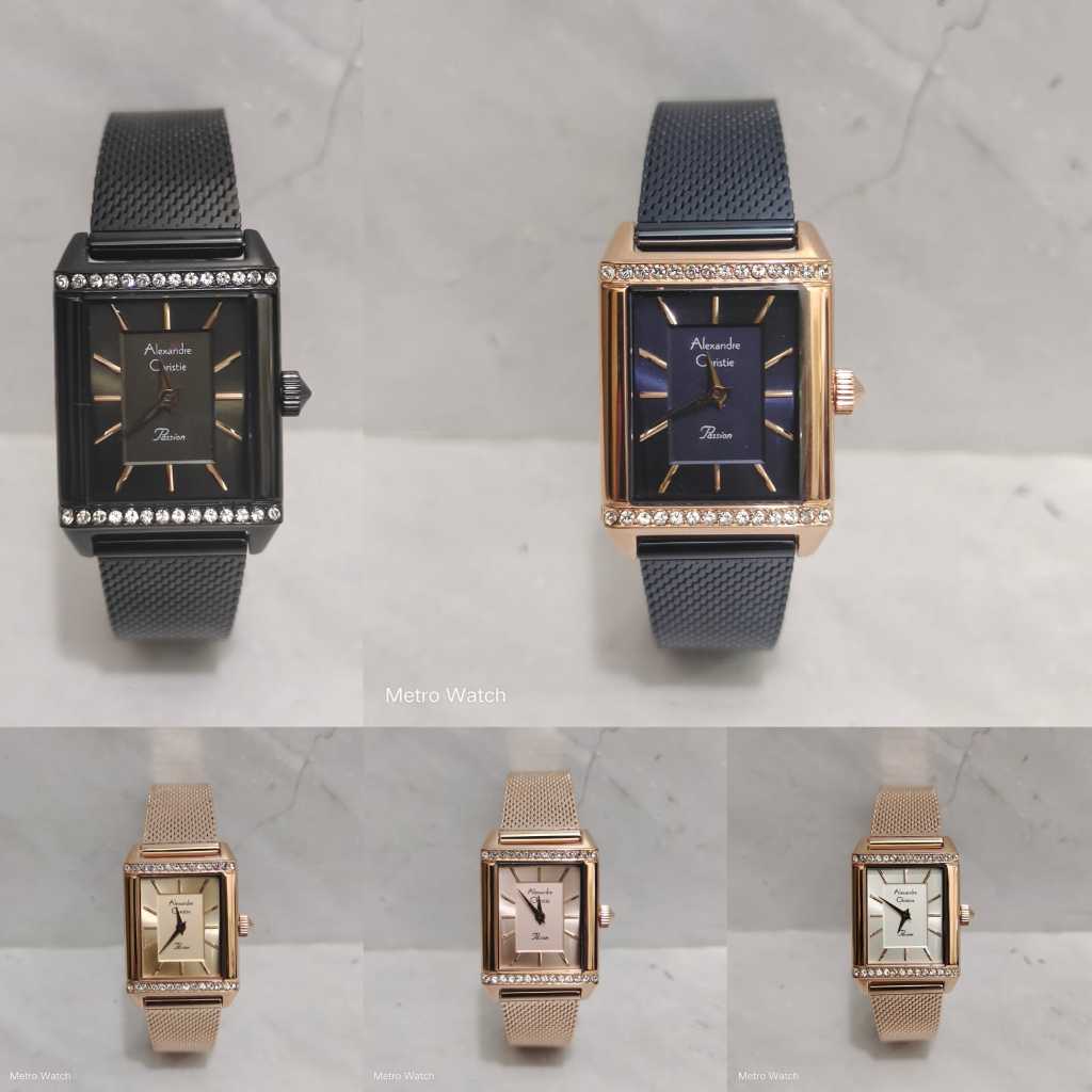 Jam Wanita Alexandre Christie AC2B57 AC 2B57 Original Garansi Resmi Alexander Christie