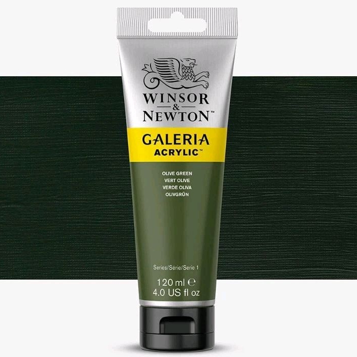 

GALERIA ACRYLIC 120 ML OLIVE GREEN WINSOR & NEWTON
