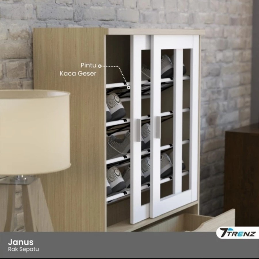 Rak sepatu besar lemari sepatu besar jumbo rak sepatu sliding