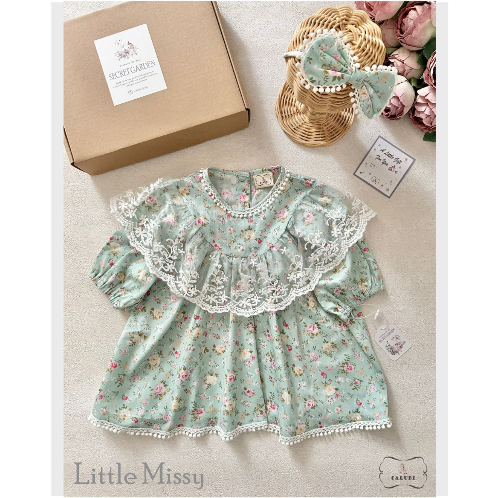 CALUBI - Little Missy Dress - Secret Garden Series