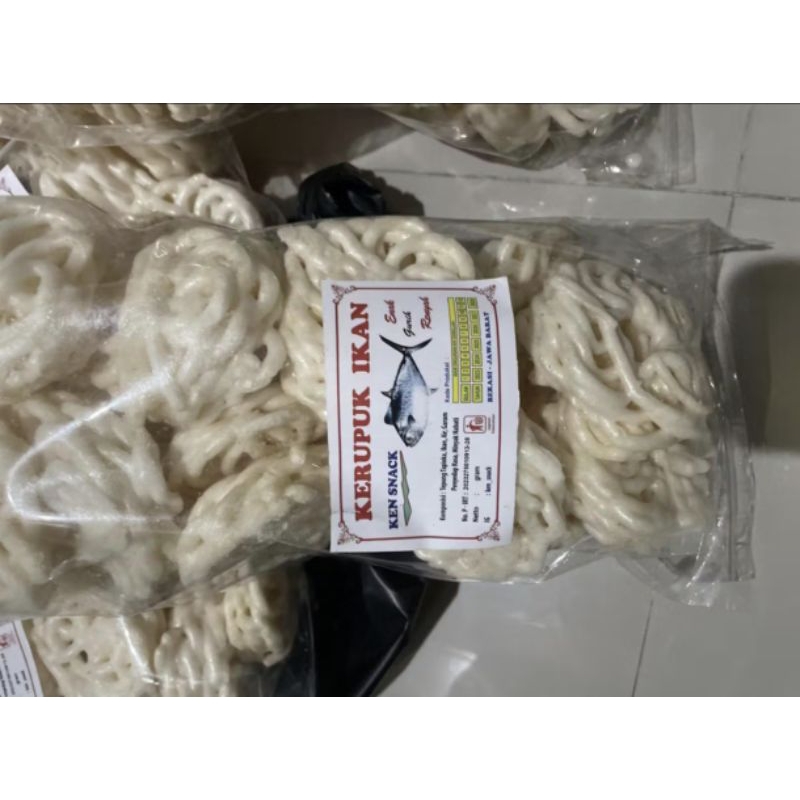 

Kerupuk Bangka / Ikan Tenggiri isi 20 / 1 pack