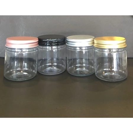 Toples Plastik mini/Toples permen/Toples bumbu tutup alumunium