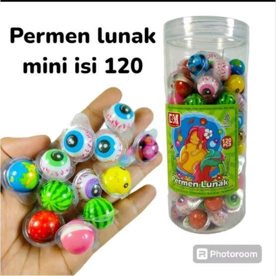 

TERMURAAAH - PERMEN LUNAK GUMMY EYEBALLS PERMEN MATA BULAT RASA BUAH ISI 120PCS/TOPLES