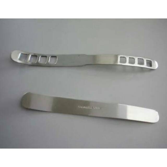 TONGUE SPATEL STAINLESS STEEL / TONGUE SPATULA LIDAH / SPATEL STENLIS