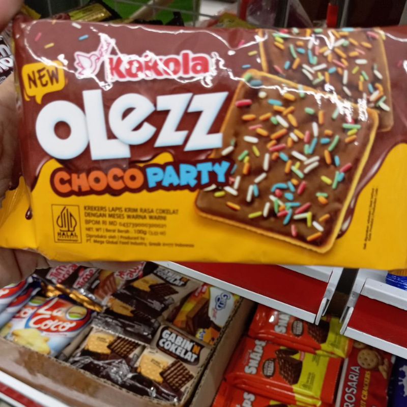 

OLEZZ Kokola Cheese Choco / Choco Party / Strawberry 100gr