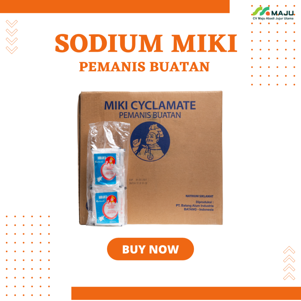 

Sodium MIKI/sodium murah/sodium kue/sodium praktis/Pemanis buatan