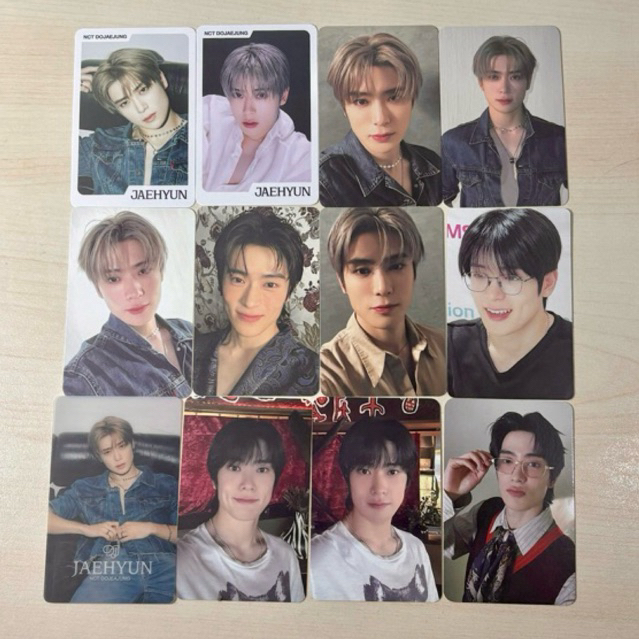 (READY) OFFICIAL PHOTOCARD NCT 127 JAEHYUN DJJ J ALBUM POB KPOPMERCH EVERLINE JAEHYUN DENIM