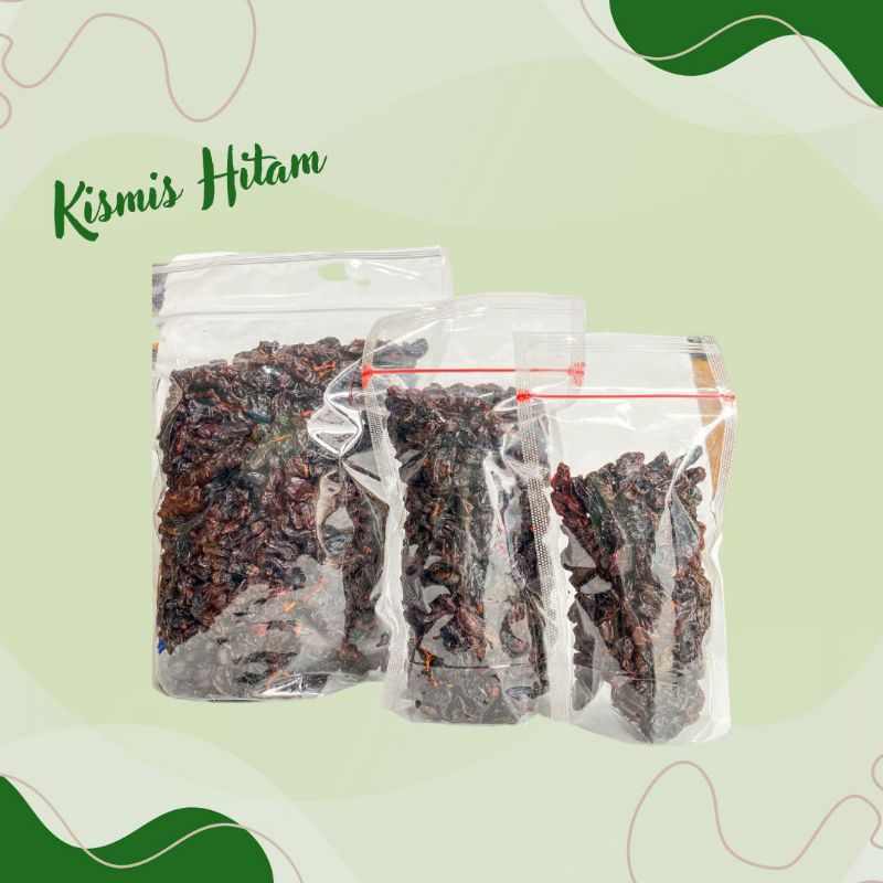 

KISMIS HITAM KEMASAN REPACK 250 GR DAN 100 GR